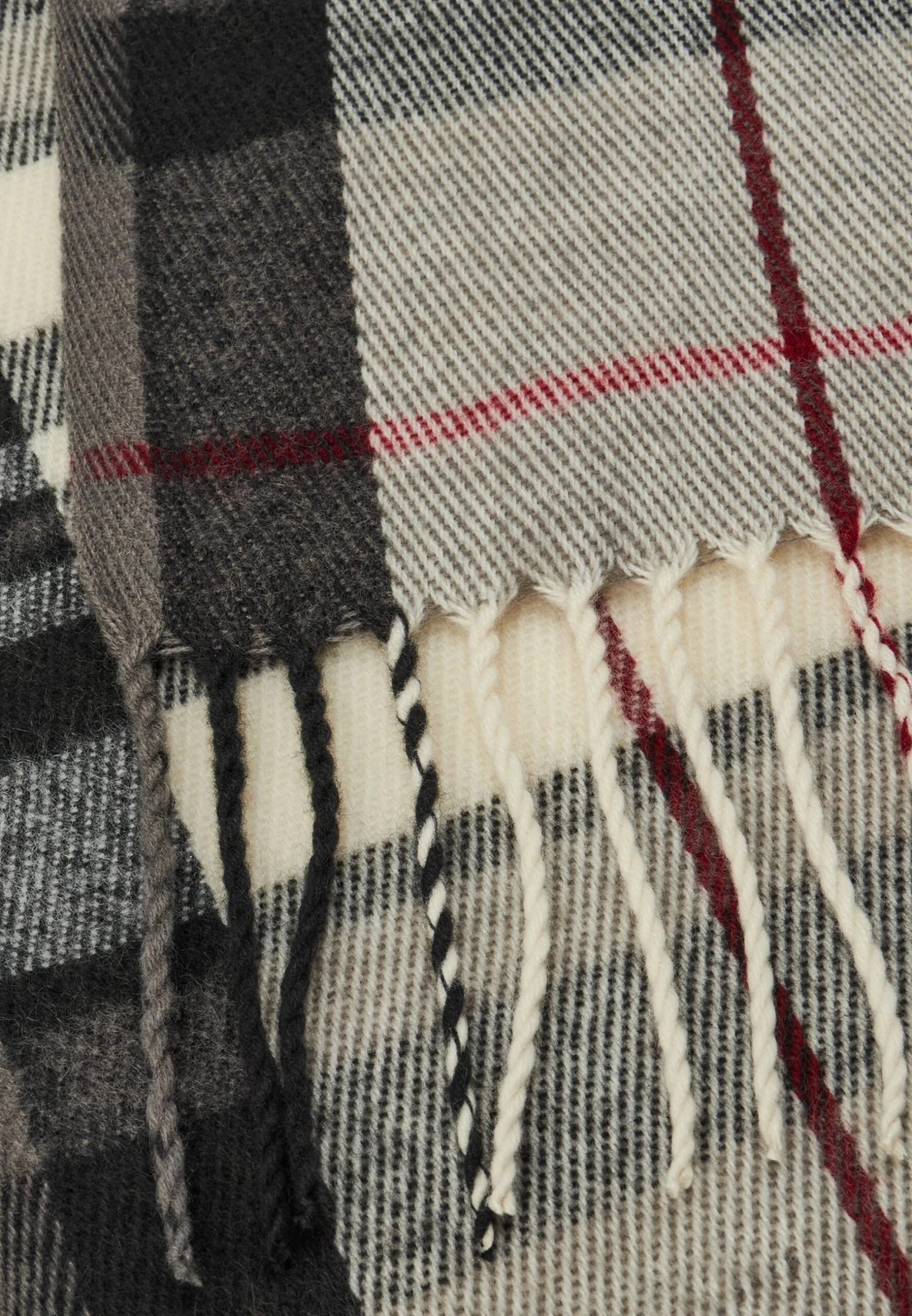 Pier One Unisex - Sciarpa - Black/White 5 Pier One Unisex - Sciarpa - Black/White - immagine 3