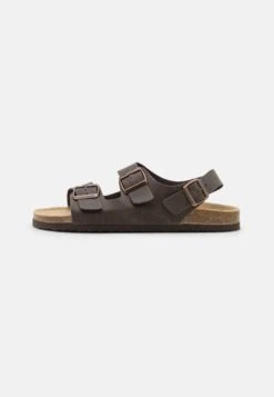 Pier One Unisex - Sandali - Dark Brown