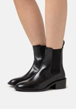 Pier One Leather StivalettiBlack Donna Stivaletti PI911N09Q-Q11