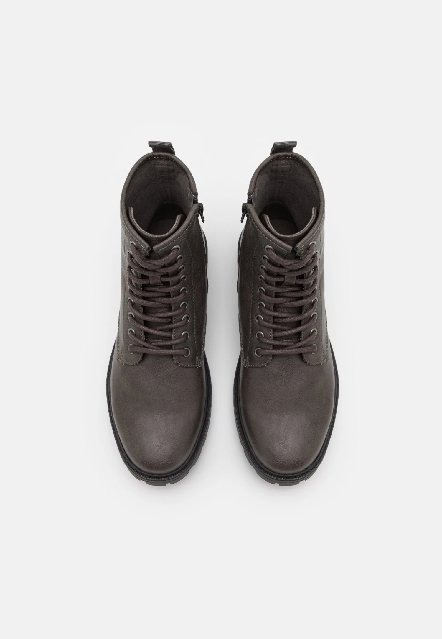 Pier One Unisex - Stivaletti Stringati - Grey 6 Pier One Unisex - Stivaletti Stringati - Grey - immagine 4