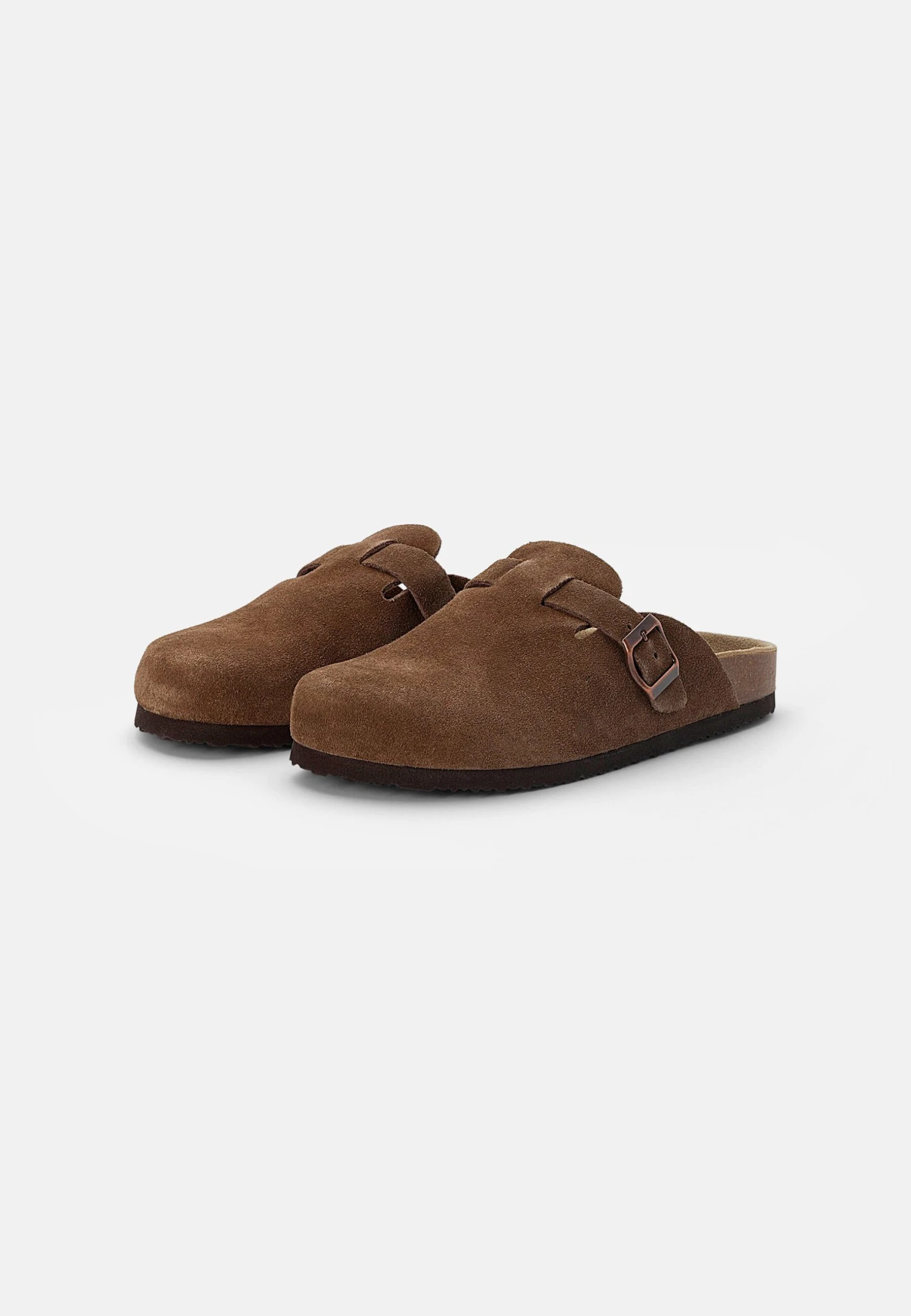 Pier One Leather Unisex - Pantofole - Brown 4 Pier One Leather Unisex - Pantofole - Brown - immagine 2