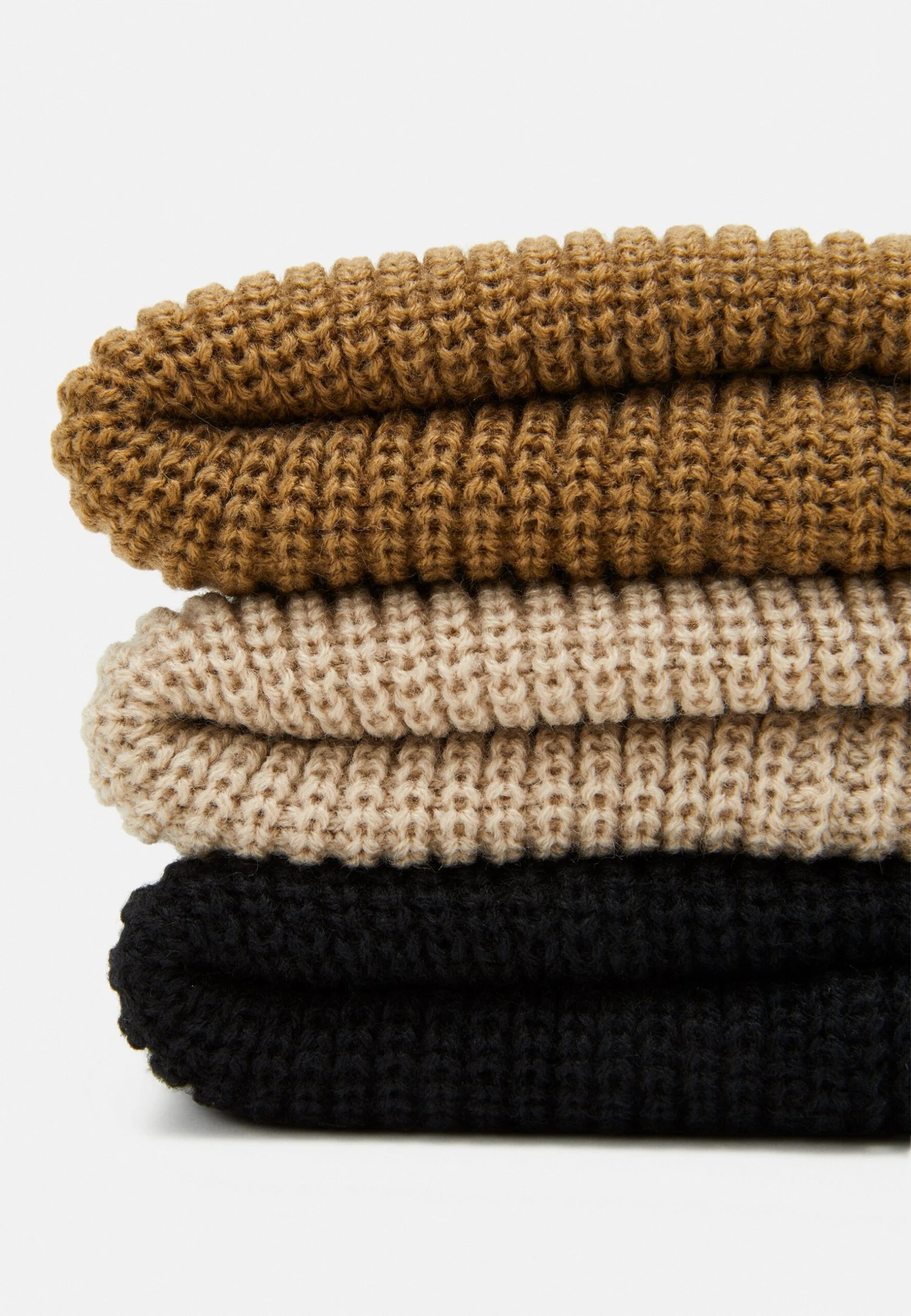 Pier One Unisex 3 PackBerrettoBlack/Khaki/Beige Donna Cappelli E Foulard PI954P00M-Q13 5 Pier One Unisex 3 PackBerrettoBlack/Khaki/Beige Donna Cappelli E Foulard PI954P00M-Q13 - immagine 3