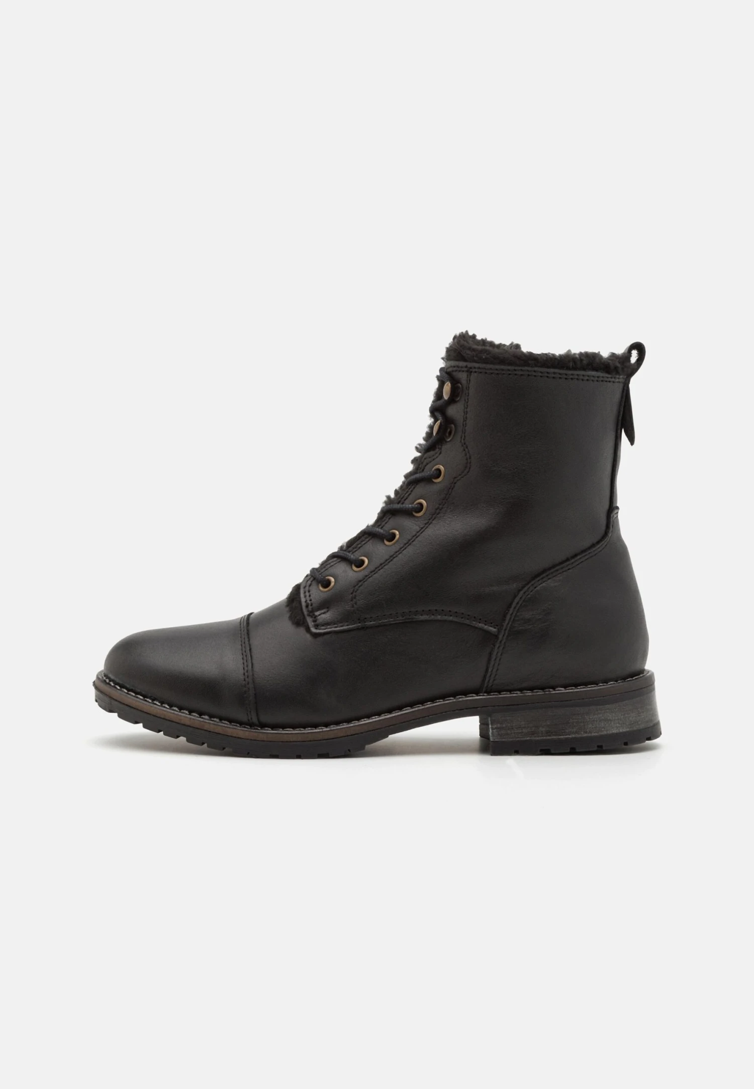 Pier One LeatherStivaletti StringatiBlack Donna Stivaletti PI911X03O-Q11 3 Pier One LeatherStivaletti StringatiBlack Donna Stivaletti PI911X03O-Q11