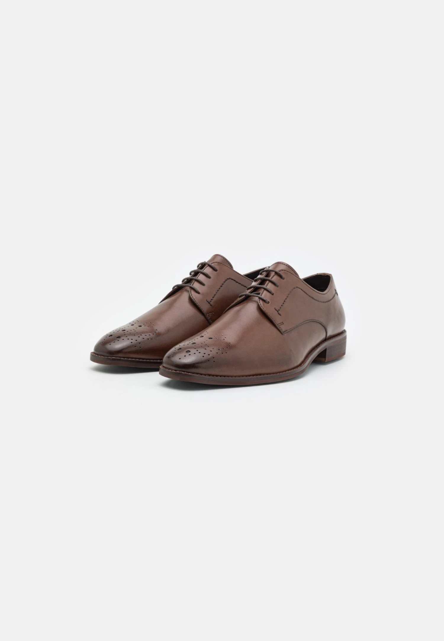 Pier One LeatherStringateBrown Uomo Scarpe Eleganti PI912M0E6-O11 4 Pier One LeatherStringateBrown Uomo Scarpe Eleganti PI912M0E6-O11 - immagine 2