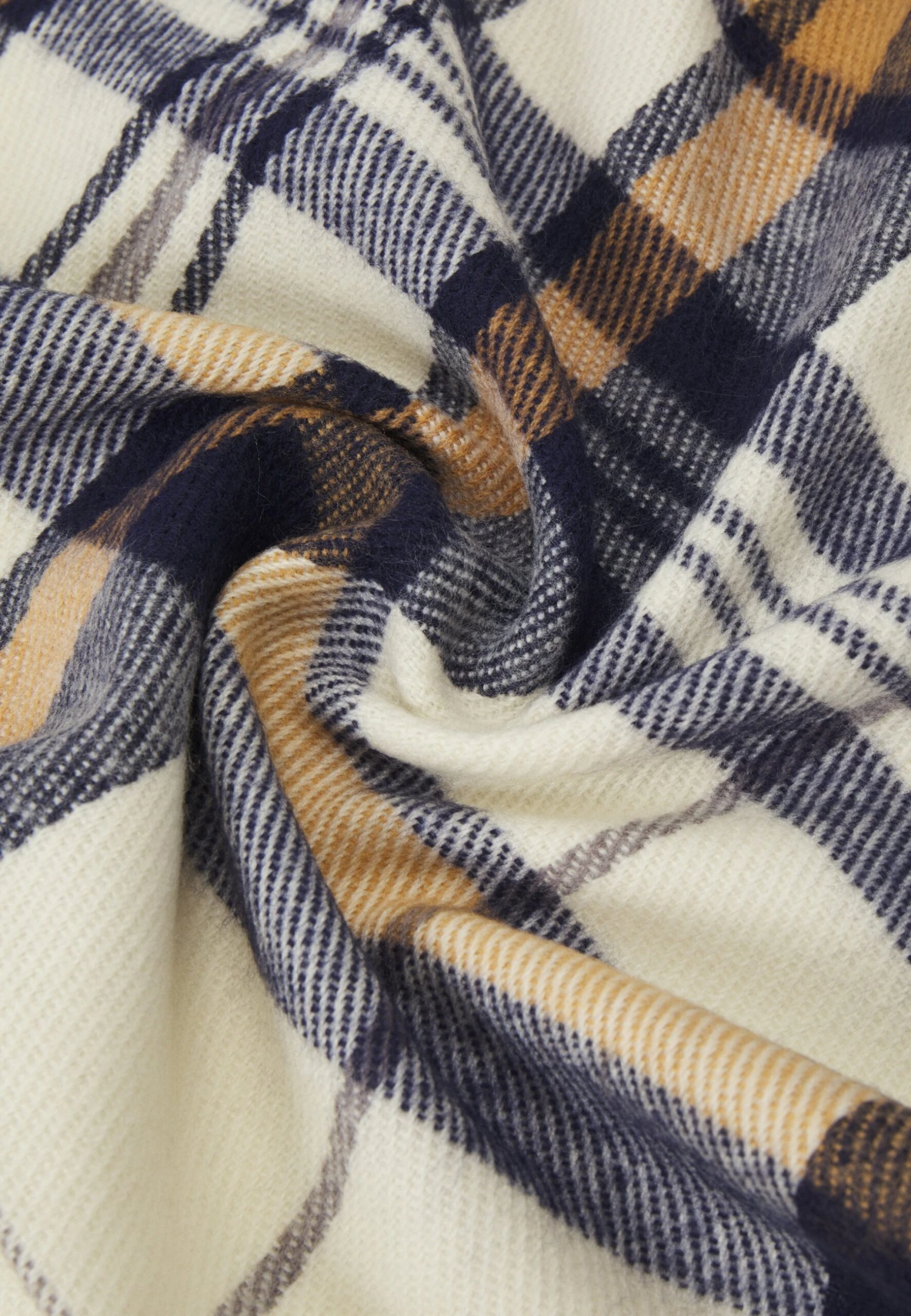 Pier One Unisex - Sciarpa - White/Dark Blue 4 Pier One Unisex - Sciarpa - White/Dark Blue - immagine 2