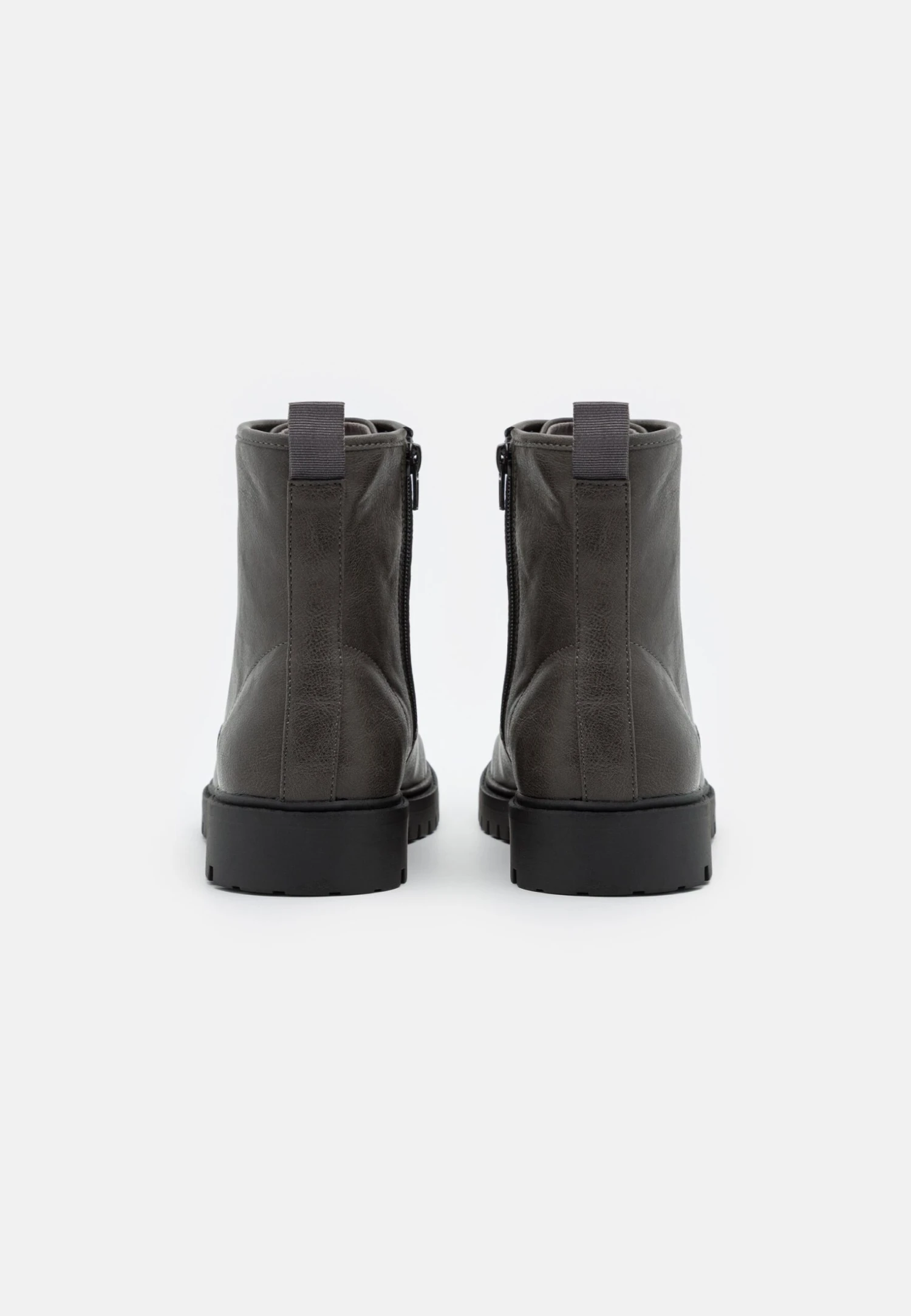 Pier One Unisex - Stivaletti Stringati - Grey 5 Pier One Unisex - Stivaletti Stringati - Grey - immagine 3