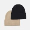 Pier One Unisex 2 Pack - Berretto - Black/Beige 2 Pier One Unisex 2 Pack - Berretto - Black/Beige -Negozio Online Pier One Italia c7bb7562cd4b4bedaf0dc29ea2a3bcd3