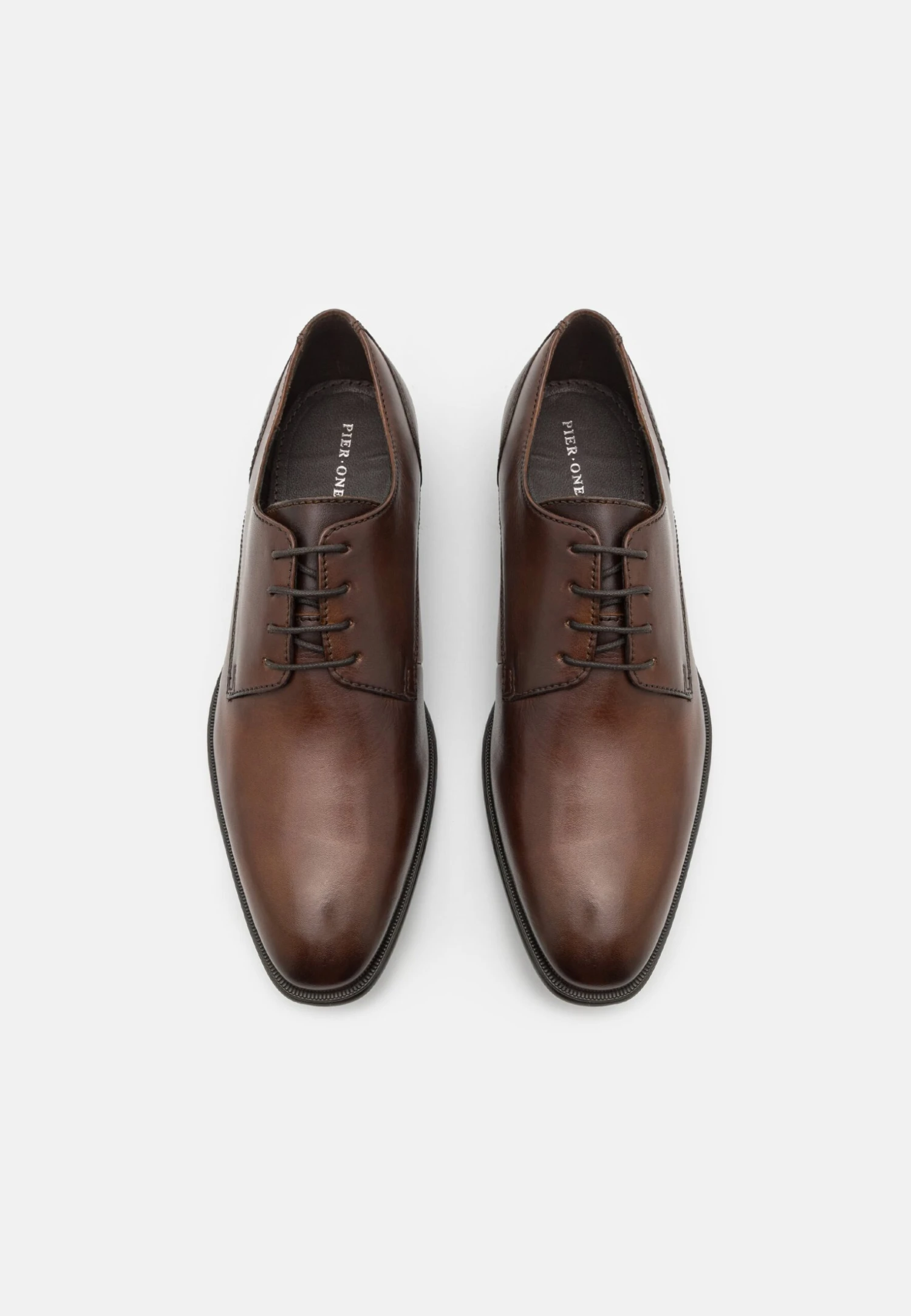 Pier One Leather - Stringate Eleganti - Brown 6 Pier One Leather - Stringate Eleganti - Brown - immagine 4