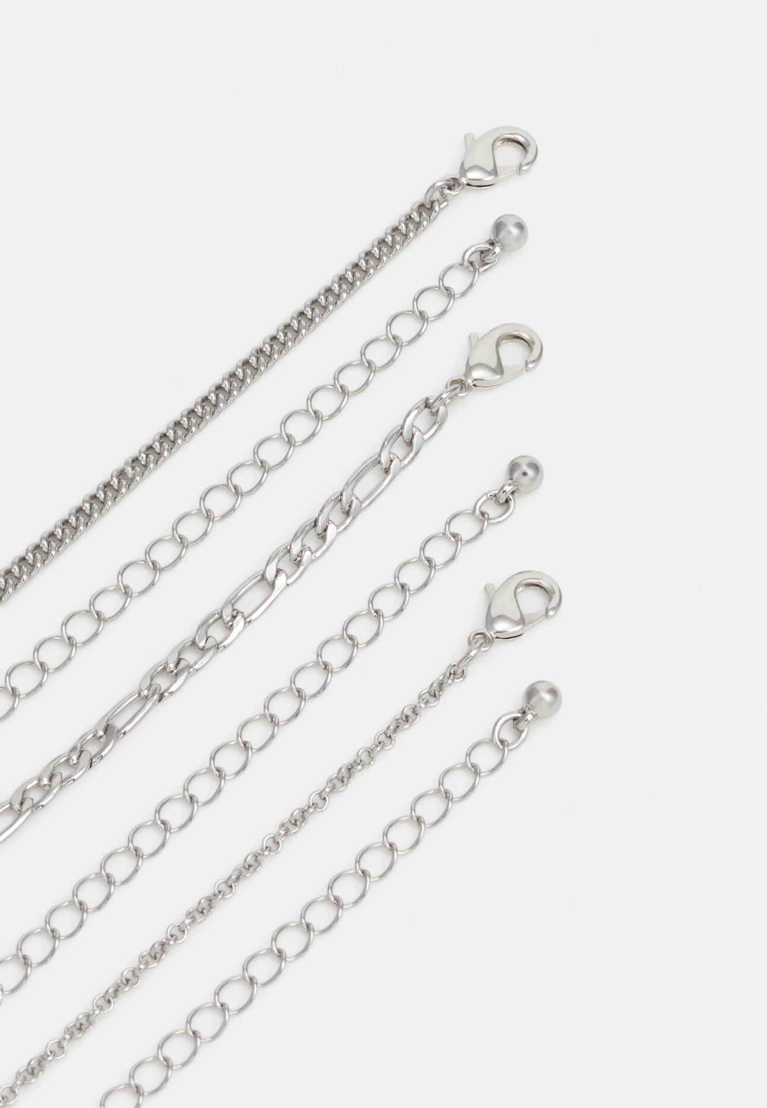 Pier One Unisex 3 PackCollanaSilver-Coloured Donna Gioielli PI954L00Q-D11 4 Pier One Unisex 3 PackCollanaSilver-Coloured Donna Gioielli PI954L00Q-D11 - immagine 2